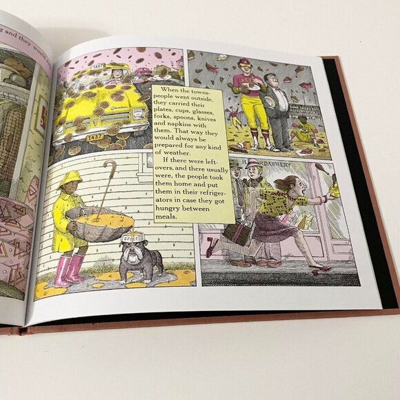 Vtg 1978 Cloudy with A Chance of Meatballs by Judi Barrett - Picture 12 of 16